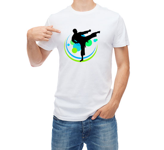 T-Shirt personnalisable I Love Sport - J'aime le sport Emplacement Devant  Taille XXS