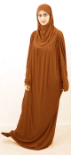 Jilbab ample une piece - Marque Best Ummah (Boutique Jilbeb femme musulmane) - Couleur Rouille