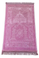 Tapis de luxe epais et ultra-doux - Grande taille (80 x 120 cm) avec motifs - Couleur rose clair